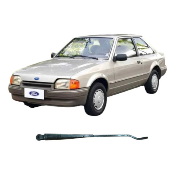 Braço Limpador Esquerdo Ford Escort 1987 1.6 86au17526b Esquerdo