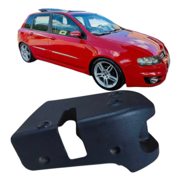 Acabamento Trava Encosto Traseiro Esquerdo Fiat Stilo 2009 Vermelho