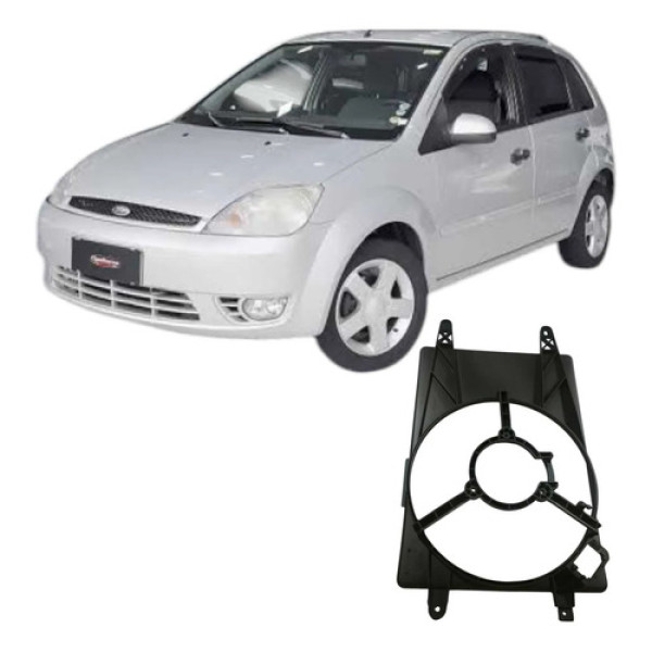 Defletor Ventoinha Radiador Ford Fiesta 2005 1.0 Original