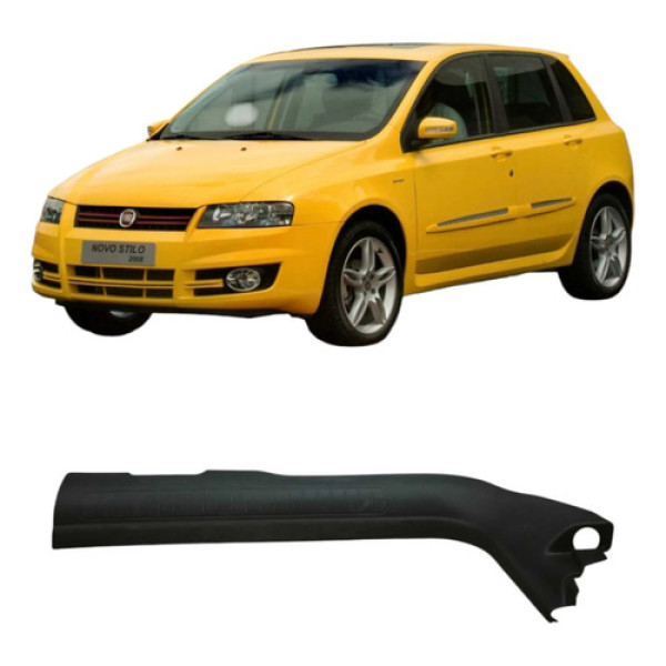 Soleira Porta Dianteira Dir Fiat Stilo 2007 7352951800 Orig Cinza