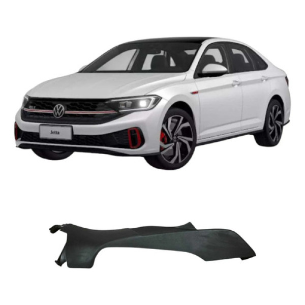 Acabamento Banco Traseiro Esquerda Vw Jetta 2023 17a867766a Cinza