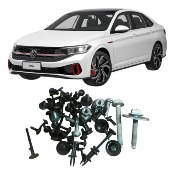 Jogo Parafuso Painel Volkswagen Jetta 2023 2.0 Original