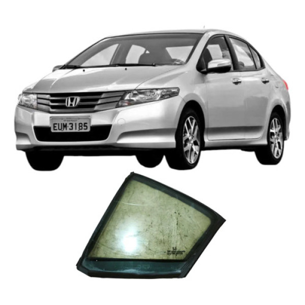 Vidro Fixo Porta Traseira Direita Honda City 2011 43r001150