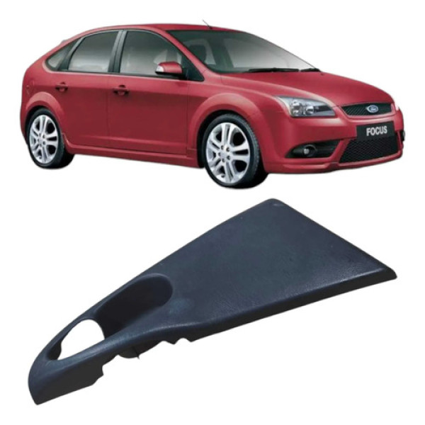 Moldura Maçaneta Traseira Esquerda Ford Focus 2008 98aba266a Preto Traseira