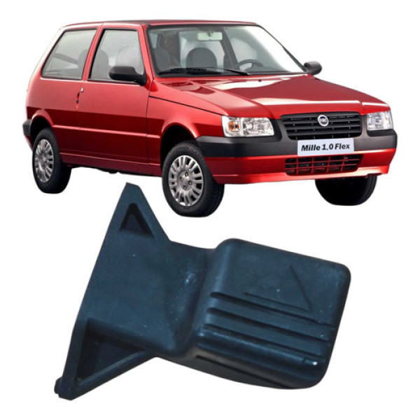 Maçaneta Externa Dianteira Esquerda Fiat Uno Mille 2006  Branco Dianteira