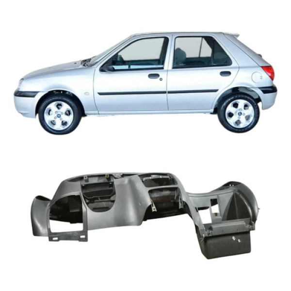 Capa Painel Tabelier Ford Fiesta Courier 2000 96fga04326 Vermelho
