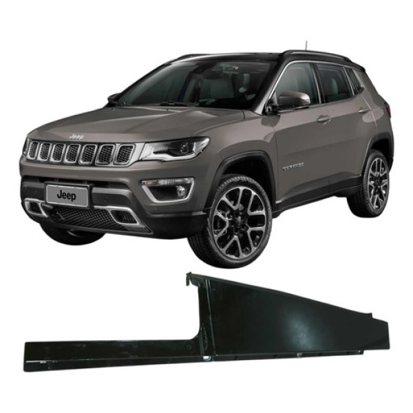 Coluna Traseira Esquerda Porta Jeep Compass 2020 53440057lh