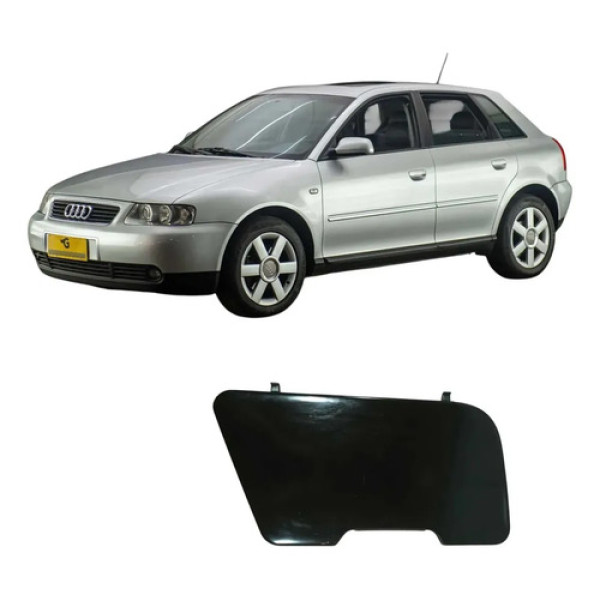 Tampa Acabamento Porta Objetos Audi A3 2003 1.8 Original Preto