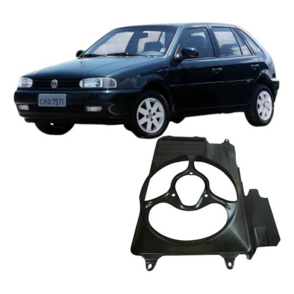 Defletor Eletroventilador Volkswagen Gol 1999 377121283c
