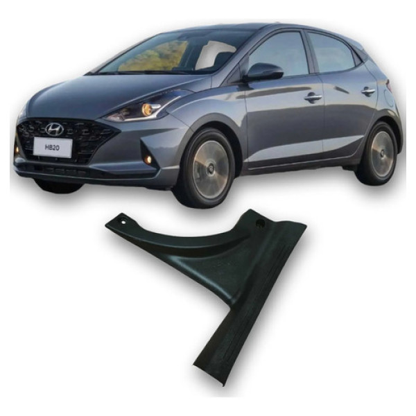 Soleira Traseira Esquerda Hyundai Hb20 2021 156191552010 Preto