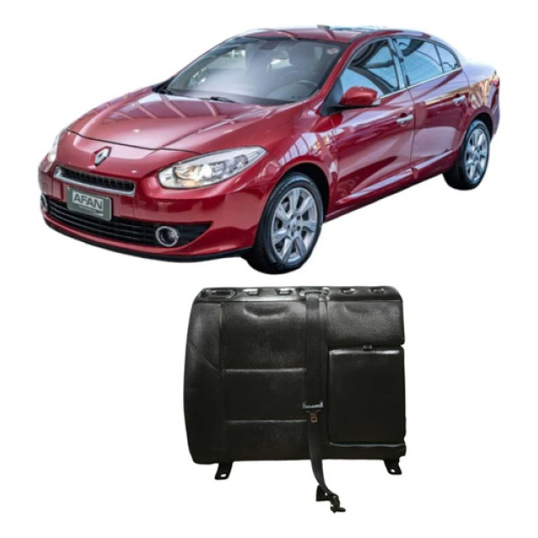 Banco Encosto Traseiro Renault Fluence 2014 1.0 Original Branco