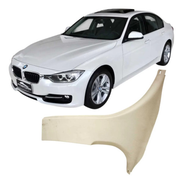 Moldura Inferior Coluna Direita Bmw 320i 2.0 51437221001 Bege
