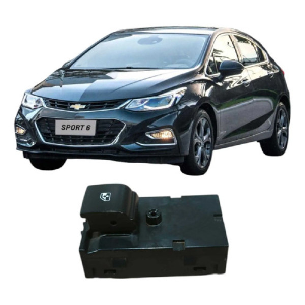 Interuptor Traseiro Direito Vidro Gm Cruze 2018 13408452