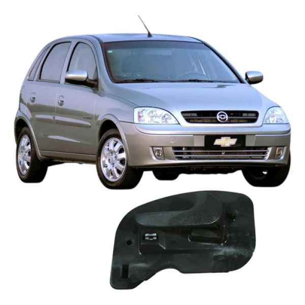 Maçaneta Dianteira Direita Chevrolet Corsa 2006 1.8 Original Preto Dianteira