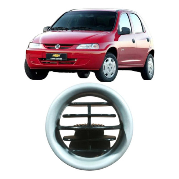 Duto Ar Painel Cental Chevrolet Celta 2004 1.0 Original