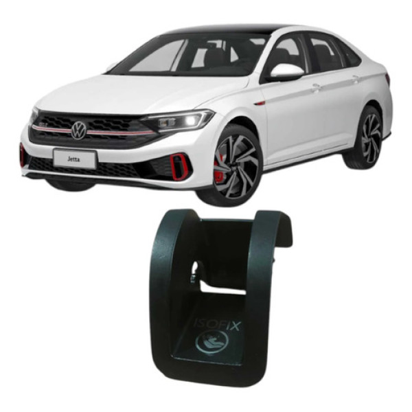 Acabamento Tampa Isofix Banco Traseiro Vwjetta Gli 2023 Preto