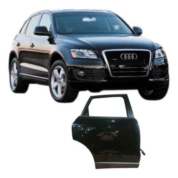 Porta Traseira Direita Audi Q5 2012 2.0 Aut Original Traseira Direito Preto