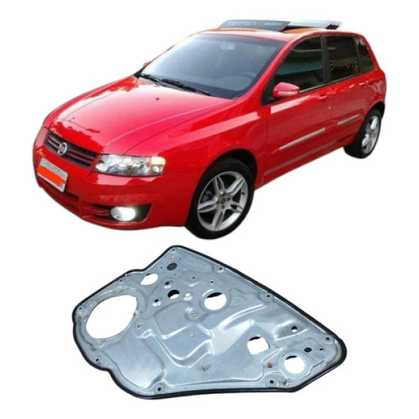 Suporte Máquina Vidro Traseiro Esquerdo Fiat Stilo 1.8 2009