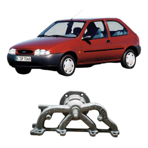 Coletor Escapamento Ford Fiesta 1996 1.0 95bf9430ae Original