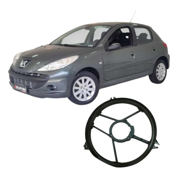 Defletor Ventoinha Radiador Peugeot 207 2009 1.4 Original 