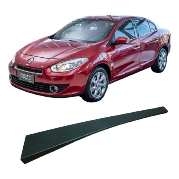 Acabamento Direito Painel Renault Fluence 2014 2.0 Original Branco Listras