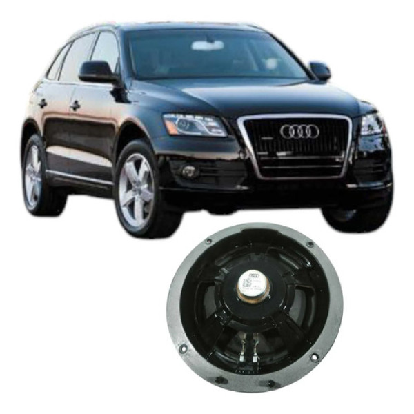 Alto Falante Porta Dianteira Esquerda Audi Q5 2012 8r0035415 Preto