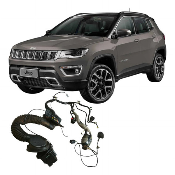 Chicote Porta Dianteira Esquerda Jeep Compass 2020 Original