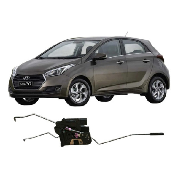 Fechadura Traseira Esquerda Hyundai Hb20 2016 1.0 3 Original