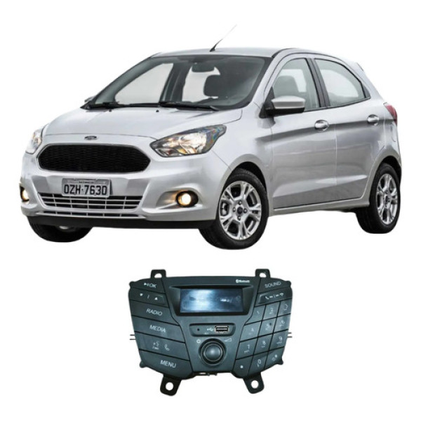 Radio Bluetooth Ford Ka 2017 1.0 3c E3b518d815aj Original