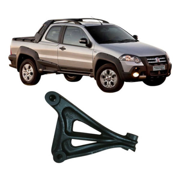 Suporte Coxim Cambio Fiat Strada 2008 1.4 Original