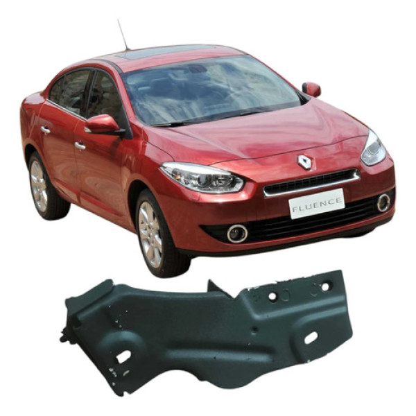 Suporte Paralama Dianteiro Direito Fluence 2014 Original Branco