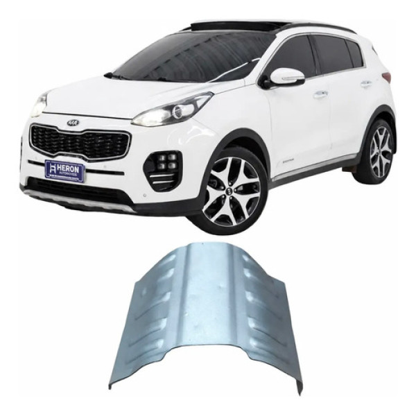 Defletor Calor Escapamento Kia Sportage 2018 2.0 Original