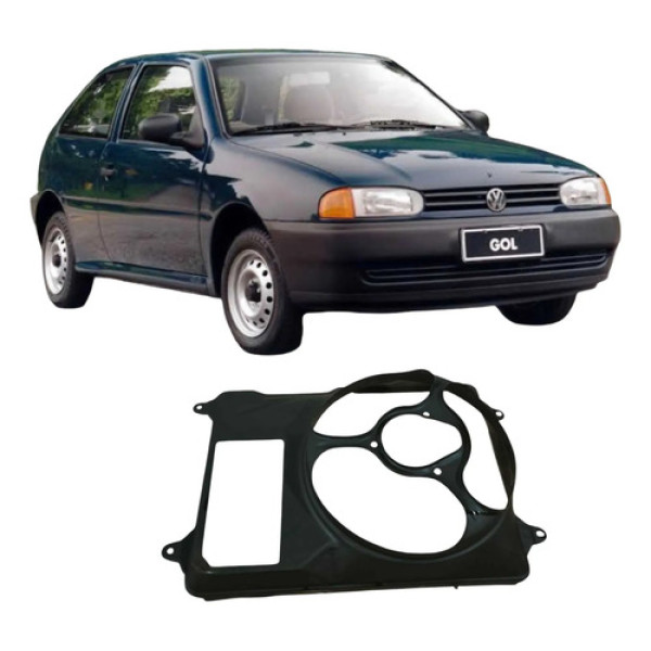 Defletor Ventoinha Radiador Volkswagen Gol 2000 Original