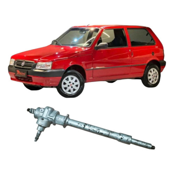 Caixa Direção Mecanica Fiat Uno Mille 2009 1.0 2p Original
