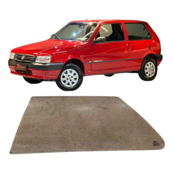 Vidro Traseiro Esquerdo Fiat Uno Mille 2009 1.0 2p Original