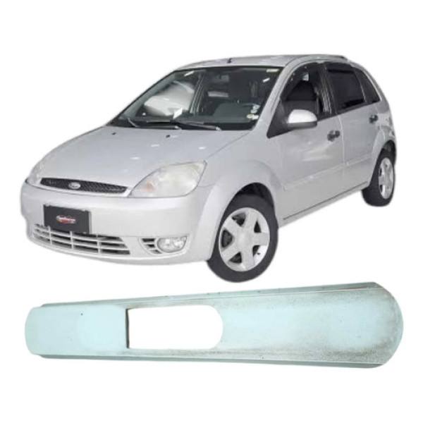 Acabamento Regulagem Cinto Ford Fiesta 2005 1.0 Original Prateado