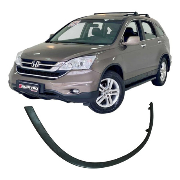 Aplique Paralama Dianteiro Esquerdo Honda Cr-v 2010 74165sww Preto