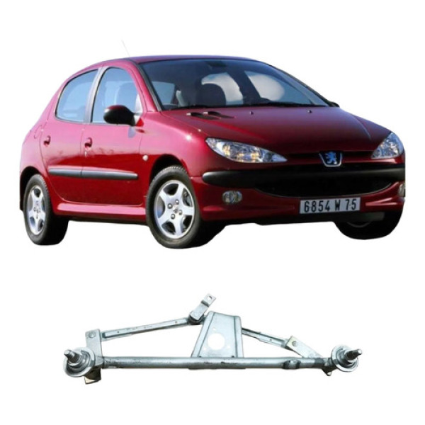 Galhada Limpador Peugeot 206 2006 1.0 3398009506 Original