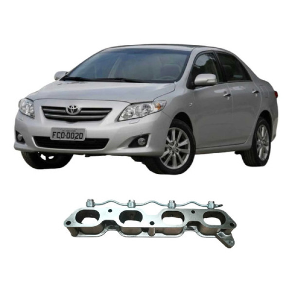 Suporte Flange Coletor Admissão Toyota Corolla 1.8 2011