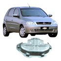 Suporte Maçaneta Dianteira Direita Chevrolet Corsa 2006 Prateado Dianteira