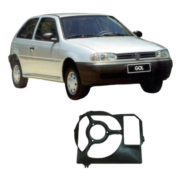 Defletor Ventoinha Radiador Volkswagen Gol 1995 1.0 Original