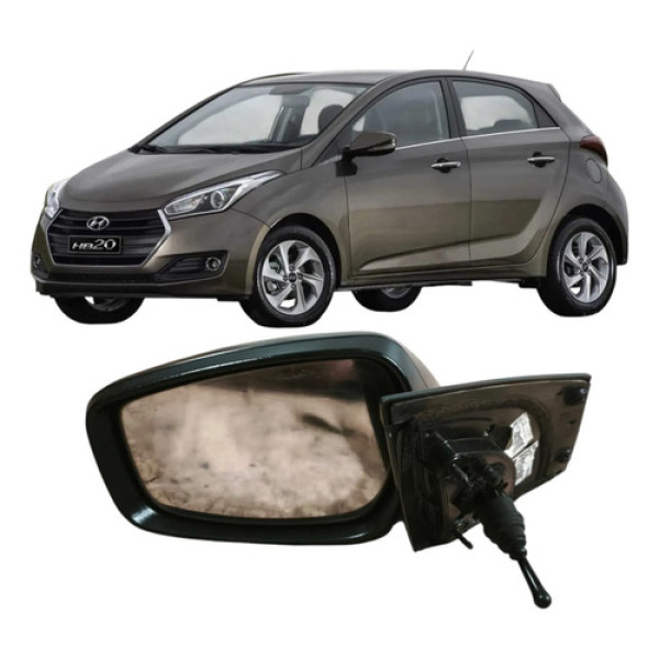 Retrovisor Dianteiro Esquerda Hb20 2016 1.0 3c  Original 