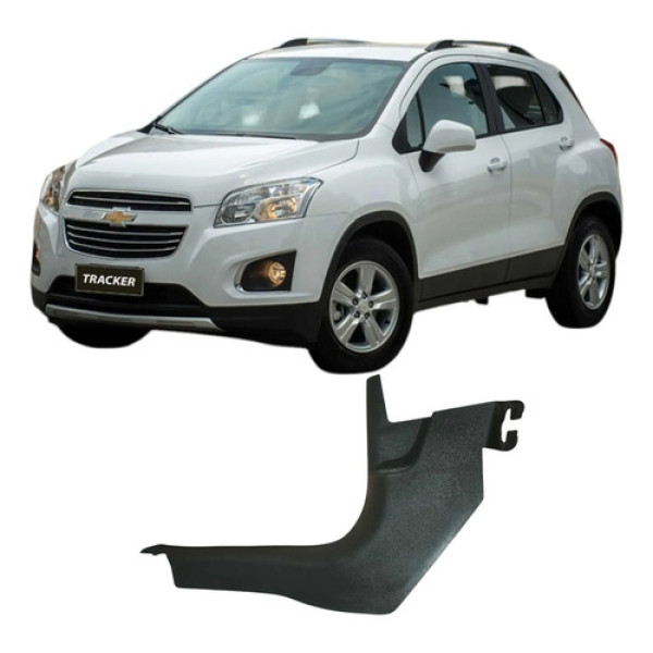 Soleira Interna Dianteira Esquerda Gm Tracker 2015 951103428 Preto