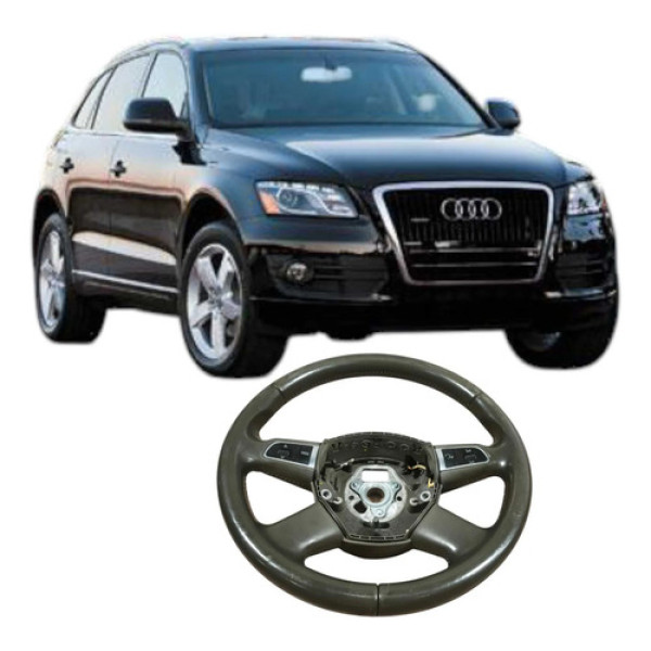 Volante Direçao Audi Q5 2012 2.0 Original 486738469 Preto