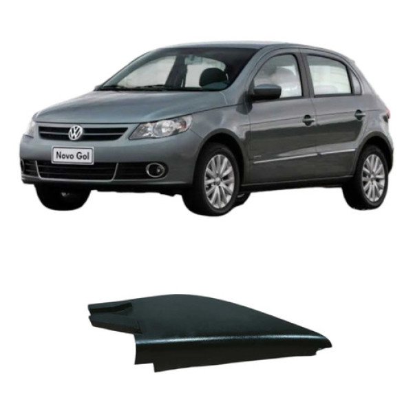 Moldura Interna Retrovisor Direito Vw Gol 2010 5u0837994 Preto