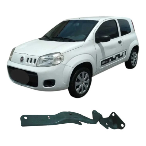 Dobradiça Direita Capo Fiat Uno Vivace 2014 1.0 Original