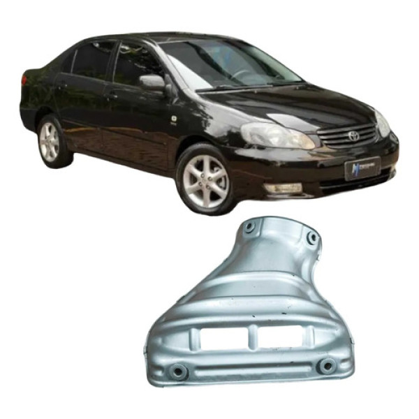 Defletor Calor Escapamento Toyota Corolla 2004 1.8 Original