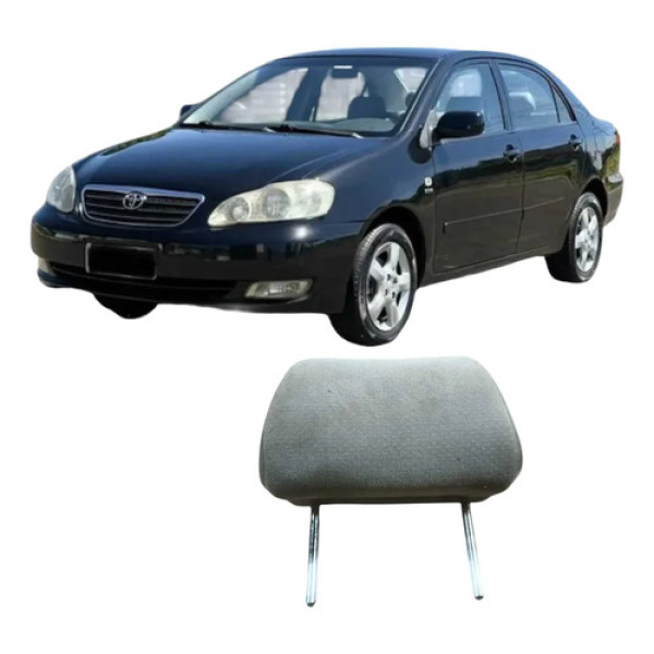 Apoio Encosto Cabeça Toyota Corolla 2004 Original Preto