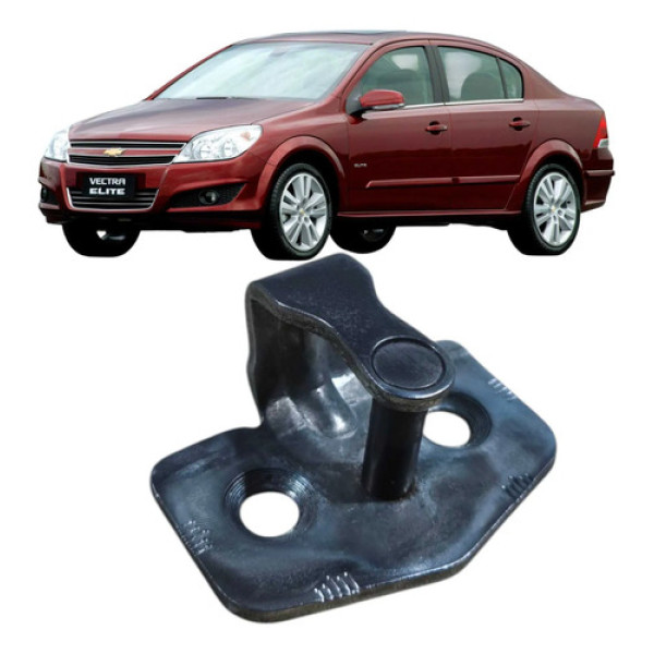 Batente Fechadura Trava Gm Vectra Elite 2009 Prateado