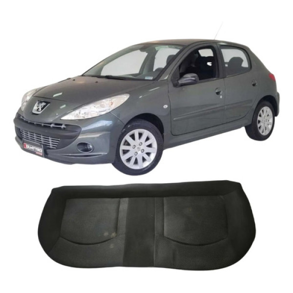 Acento Banco Traseiro  Peugeot 207 2009 1.4 Original Cinza